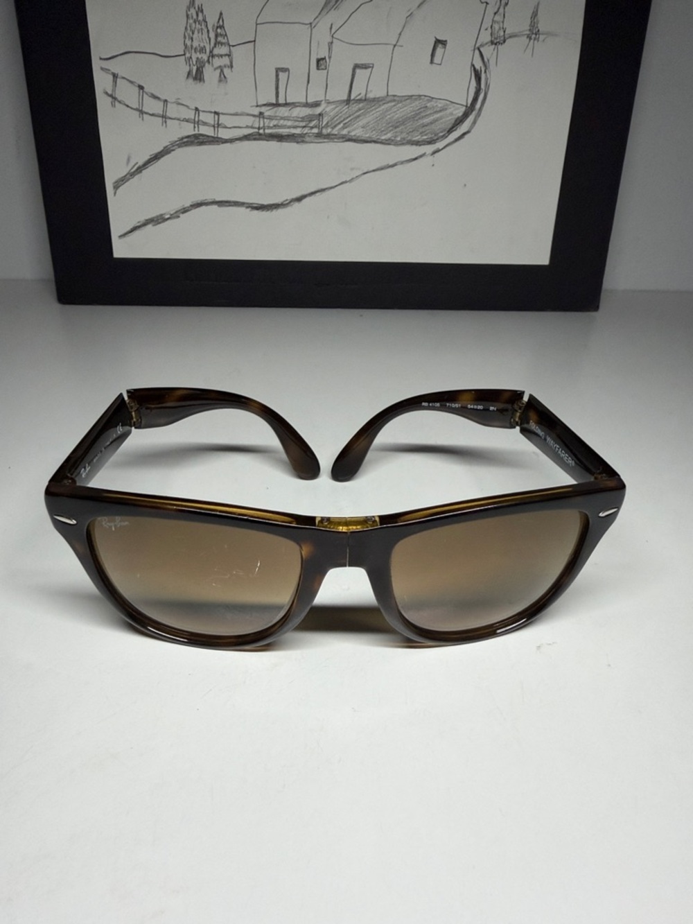 Ray-Ban Wayfarer Folding Classic RB4105  710/51 54-20 2N